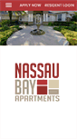 Mobile Screenshot of nassau-bay-apartments.com